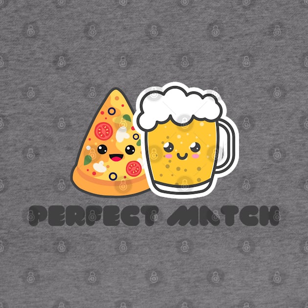 Pizza & cerveza, perfect match by FreeSoulLab